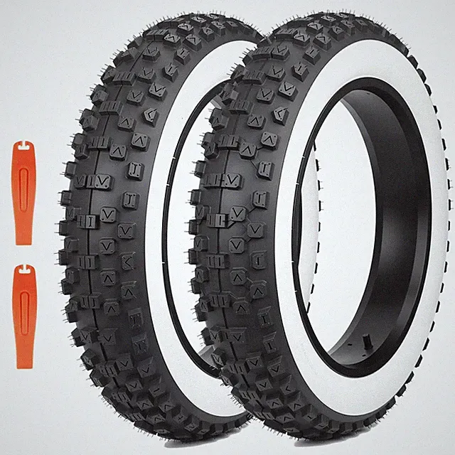 1/2 Pack Fat Tire for Ebike Mountain Bike Heavy Duty High-Performance Wear-Re...