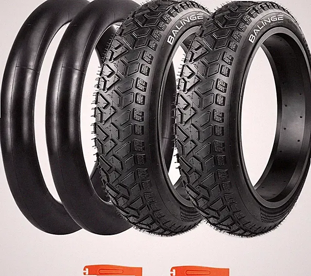 1/2 Pack with Tube/no Tube Fat Tire for Ebike Heavy Duty High