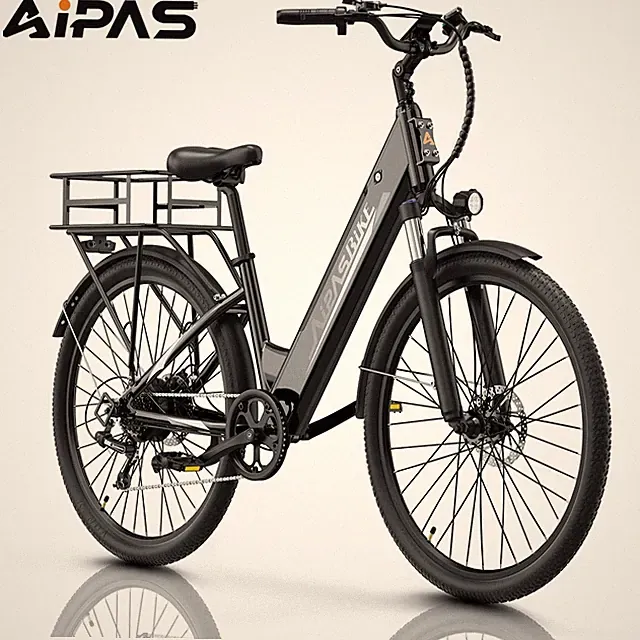 48V 12.8Ah Electric Bike 1100W Motor 28MPH Long Range Adult Ebike