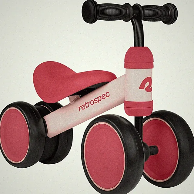 Beginner Balance Bike - No-Scratch Wheels, Easy Assembly