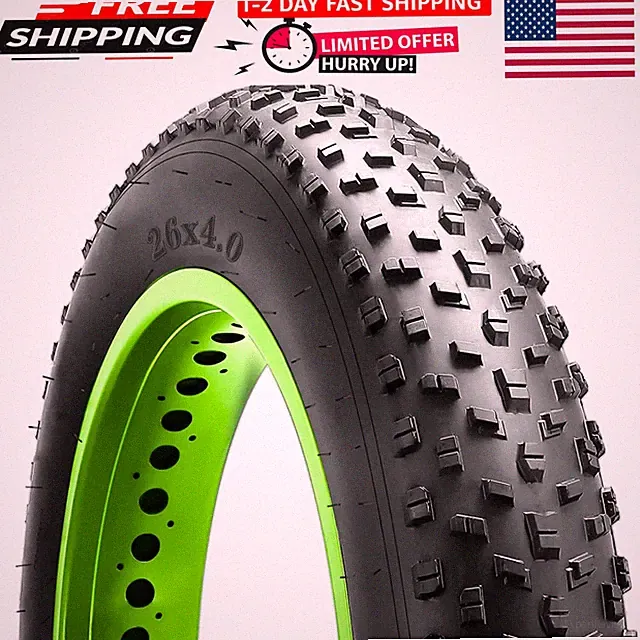 Fat Tires 26X4.0 Bike Tire Electric Bicycle Mountain Bike Wire Tires Foldin