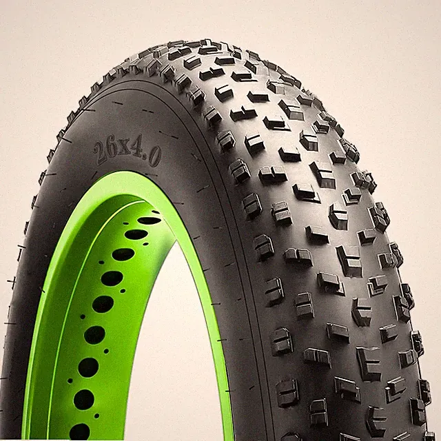Fat Tires 26x4.0 Bike Tire,Electric Bicycle Mountain Bike Wire Tires Folding...