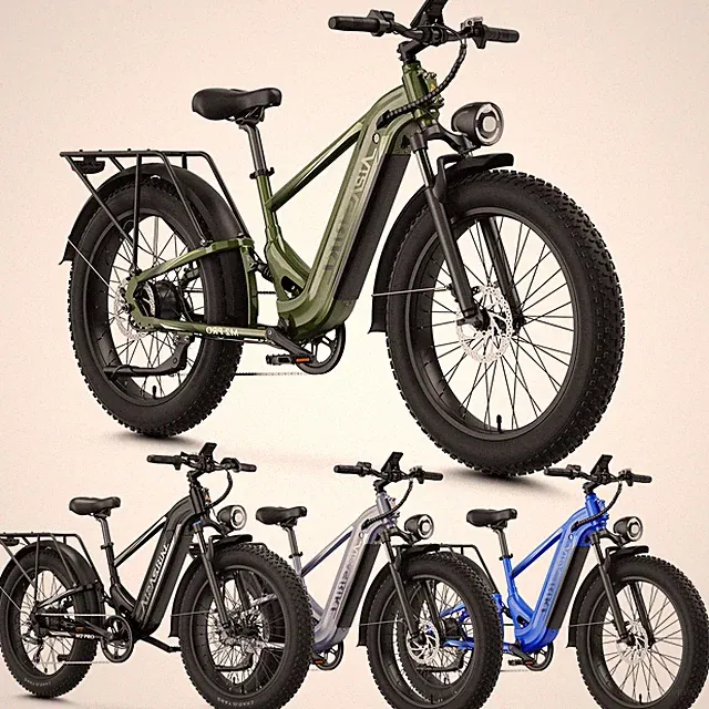 NEW 26" Electric Bike PEAK 1800W 36MPH 48V 17.5Ah Ebike for Adults Up to 85Miles