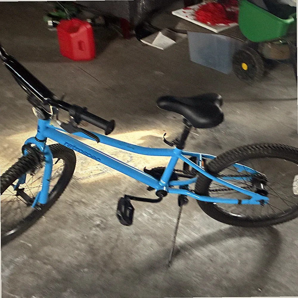 Retrospec BMX Bike 20" Blue Black Steel 1-Speed BMX Bar Kickstand Clincher Tires