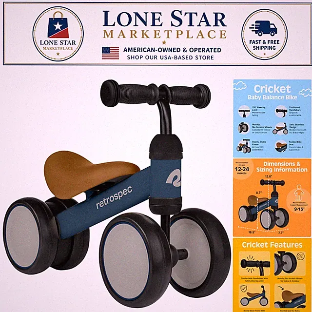 Safe Beginner Balance Bike for Ages 12-24 – Ideal First Birthday Gift